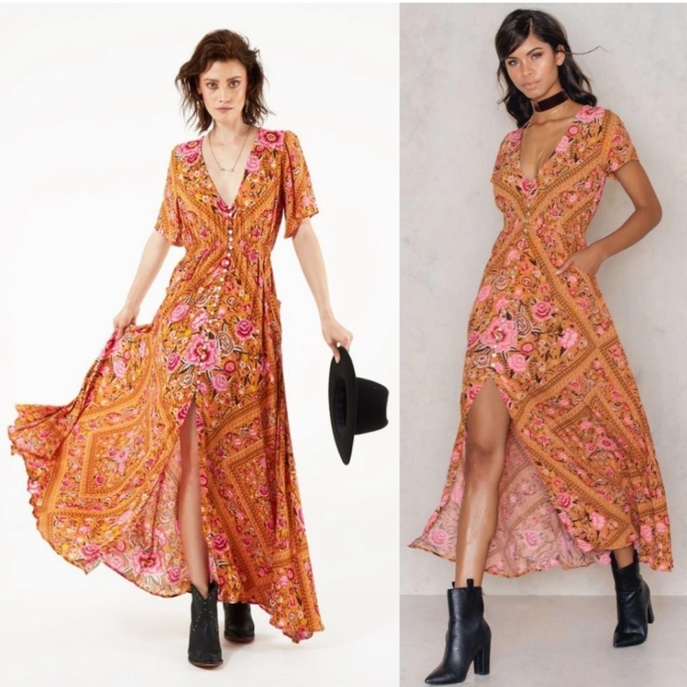 Spell & The Gypsy Collective Babushka Gown Size S - Picture 2 of 15